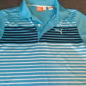 Boys Puma golf polo shirt